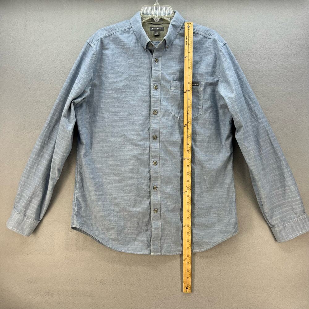 Eddie Bauer Men's Button Down Shirt Size TL Classic Fit Business Workwear - Picture 10 of 11